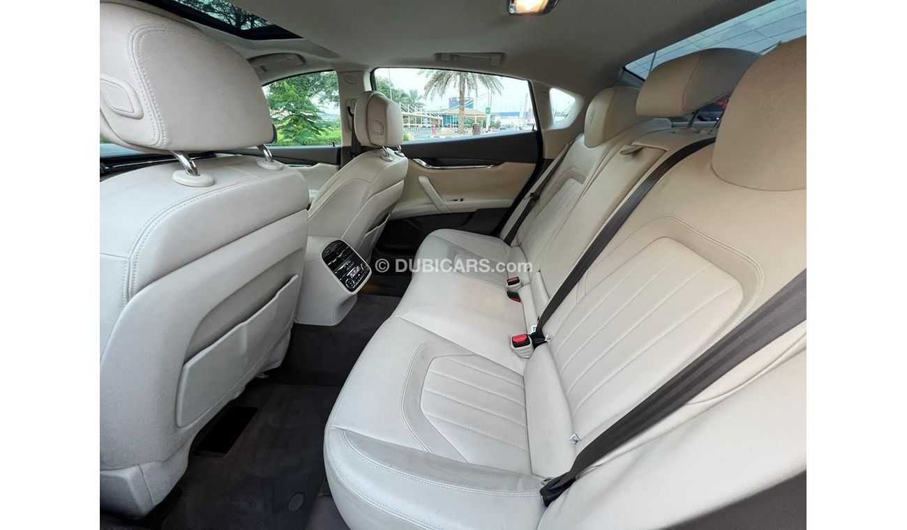 Maserati Quattroporte MASERATI QUATTROPORTE 2015 GCC FULL OPTIONS IN LOW MILEAGE PERFECT CONDITIONS