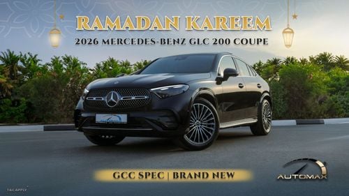 Mercedes-Benz GLC Coupe 200 4MATIC 2026 GCC With 2 Years Unlimited Mileage Warranty @Official Dealer