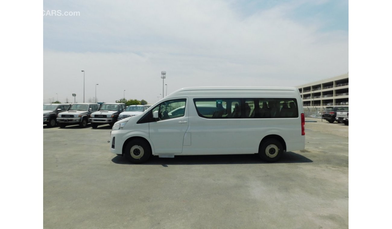 تويوتا هاياس 2019 MODEL TOYOTA HIACE HIGH ROOF GL 2.8L  DIESEL 13  SEATER BUS