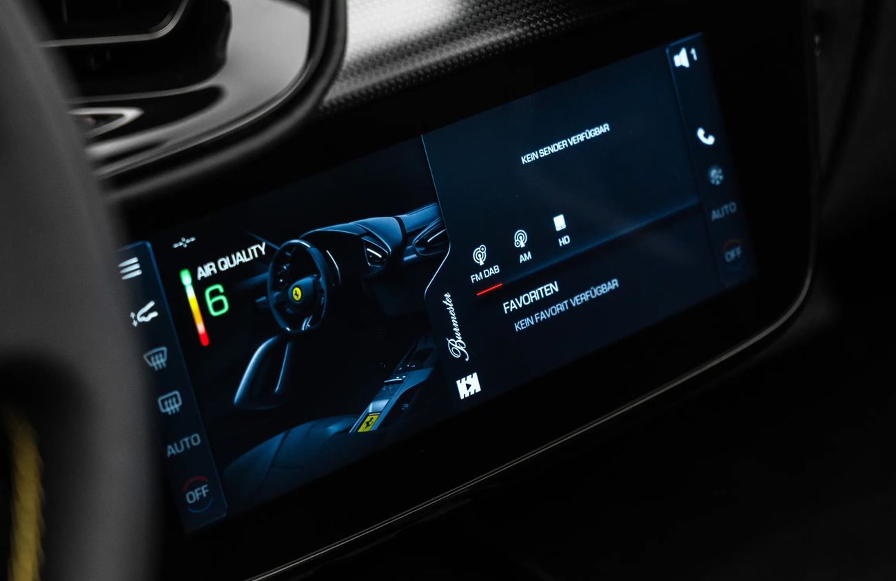 فيراري 12سيلندري ⁠6.5L Naturally Aspirated V12 Engine