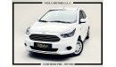 Ford Figo TREND!! + SEDAN + BLUETOOTH + USB + CENTRAL LOCKS / 2017 / GCC / UNLIMITED MILEAGE WARRANTY / 379DHS
