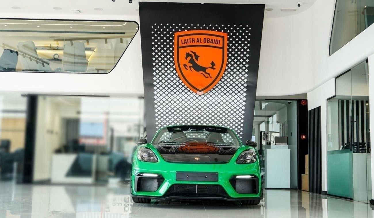 بورش 718 سبيدر RS PORSCHE 718 SPYDER WEISSACH GT4 RS, 2024, LIMITED EDITION 1 OF 500, ZERO KM