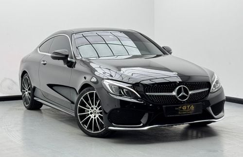 Mercedes Benz C300 STD 2017 Mercedes-Benz C300 Coupe, Mercedes Service History, Excellent Condition, GCC