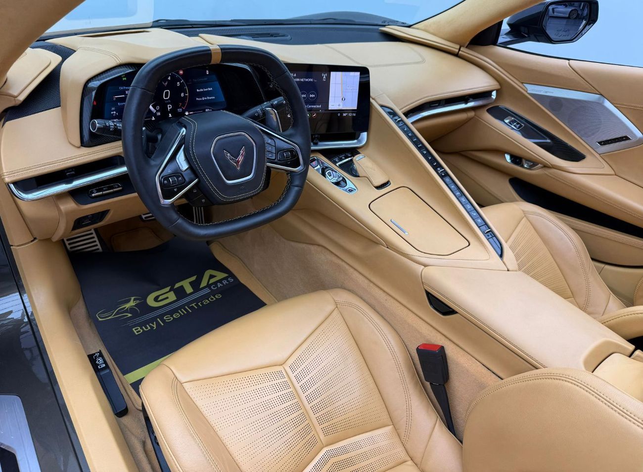 شيفروليه كورفت 3LT 6.2L (490 HP) Coupe 2020 Chevrolet Corvette 3LT, Warranty, Full Chevrolet Service History, Fully