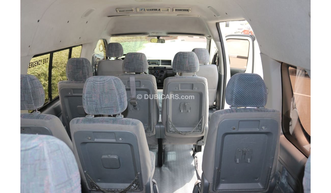 Toyota Hiace TOYOTA HIAC HIGHROOF 15 PASSENGER 2006 PETROL ENGINE