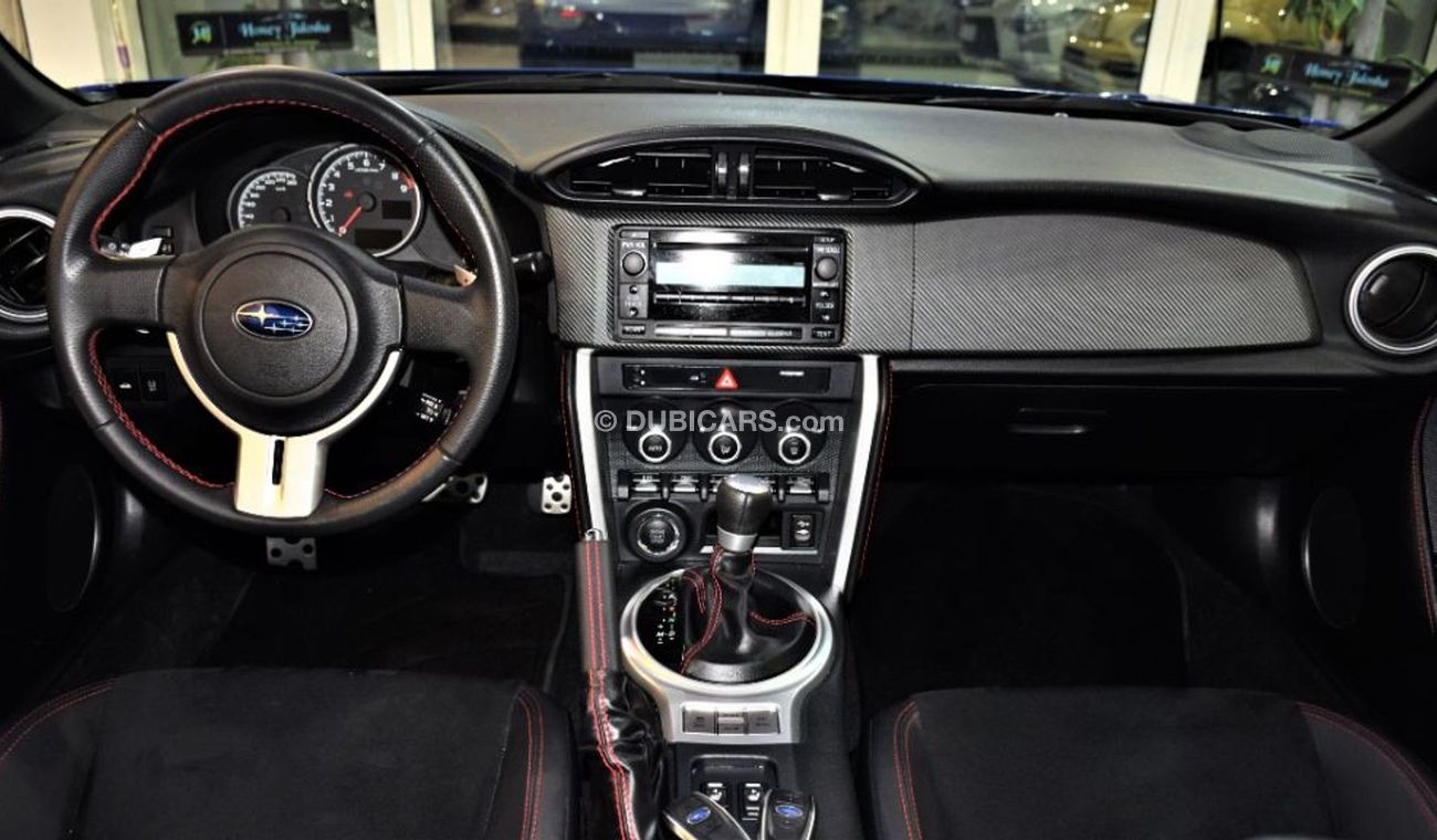 Subaru BRZ ORIGINAL PAINT ( صبغ وكاله ) FULL SERVICE HISTORY Subaru BRZ 2016 Model!! in Blue Color! GCC Specs