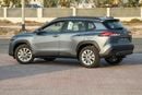 تويوتا كورولا كروس 2024 TOYOTA COROLLA CROSS 1.8 Hybrid MID - Celestite Gray Me inside RED | Export Only