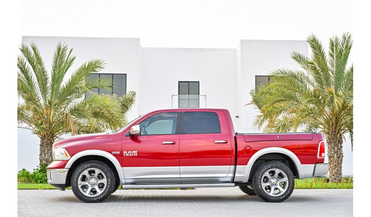 رام 1500 Laramie Double Cab | AED 1,743 Per Month | 0% DP |  Excellent Condition! - Under Warranty!