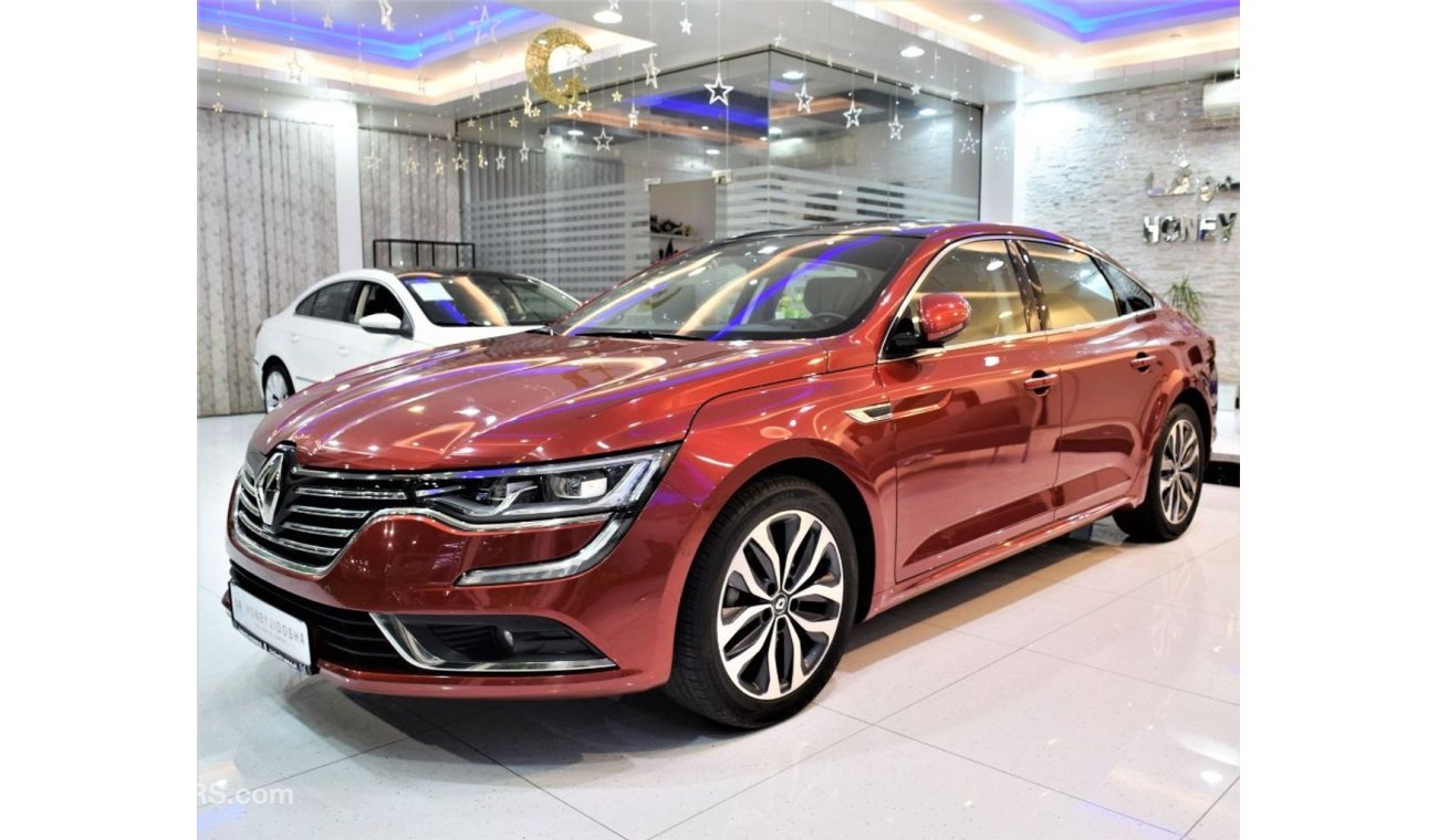 رينو تاليسمان UNDER WARRANTY!! ORIGINAL PAINT ( صبغ وكاله ) Renault Talisman 2018 Model! GCC Specs FULL SERVICE HI