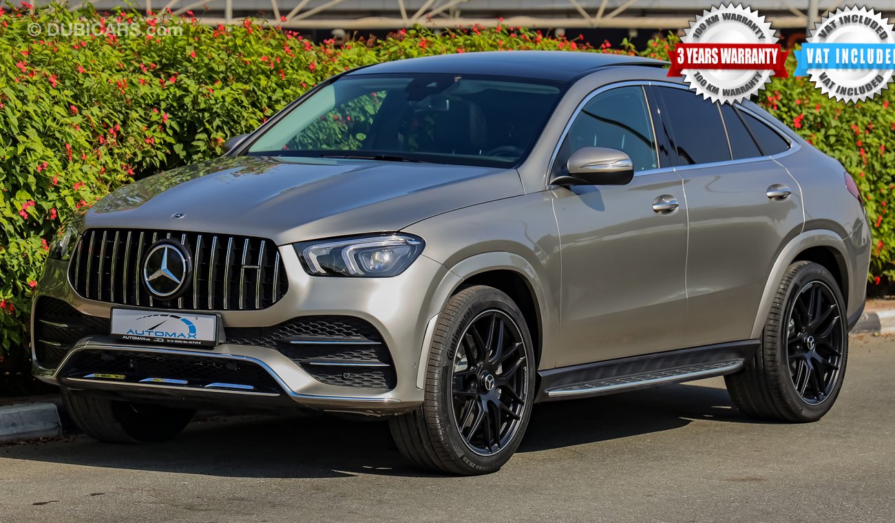 مرسيدس بنز GLE 450 AMG 4MATIC , كوب , خليجية 2021 , 0 كم , مع ضمان 3 سنوات أو 100 ألف كم