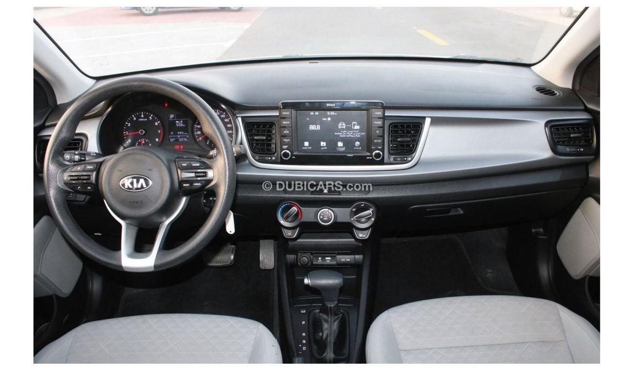 Kia Rio KIA RIO 2020 WHITE GCC EXCELLENT CONDITION WITHOUT ACCIDENT