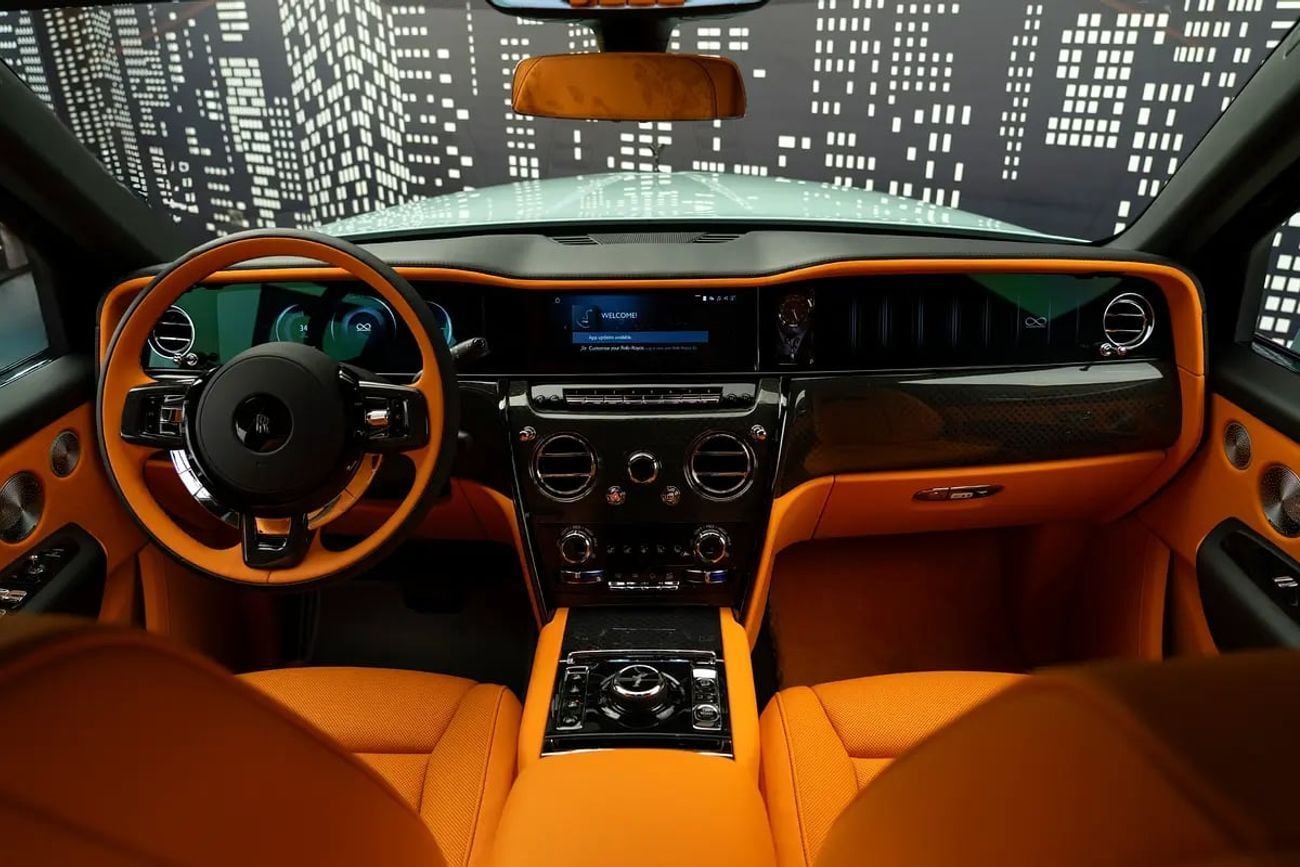 رولز رويس كولينان BLACK BADGE ROLLS ROYCE | CULLINAN | GCC SPECS | DEALER WARRANTY + SERVICE CONTRACT