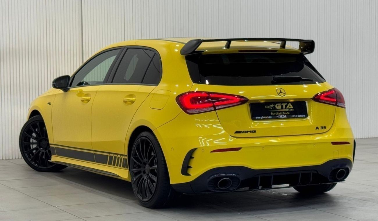 مرسيدس بنز A 35 AMG Std 2.0L 2019 Mercedes Benz A35 AMG Aerodynamic Package, 2 Years Warranty, 3 Years Service Pack, Low