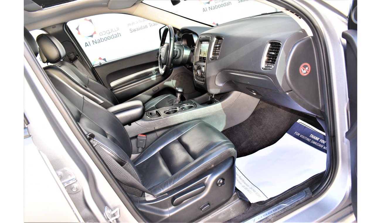 Dodge Durango AED 2350 PM | 3.6L GT V6 2WD GCC WARRANTY