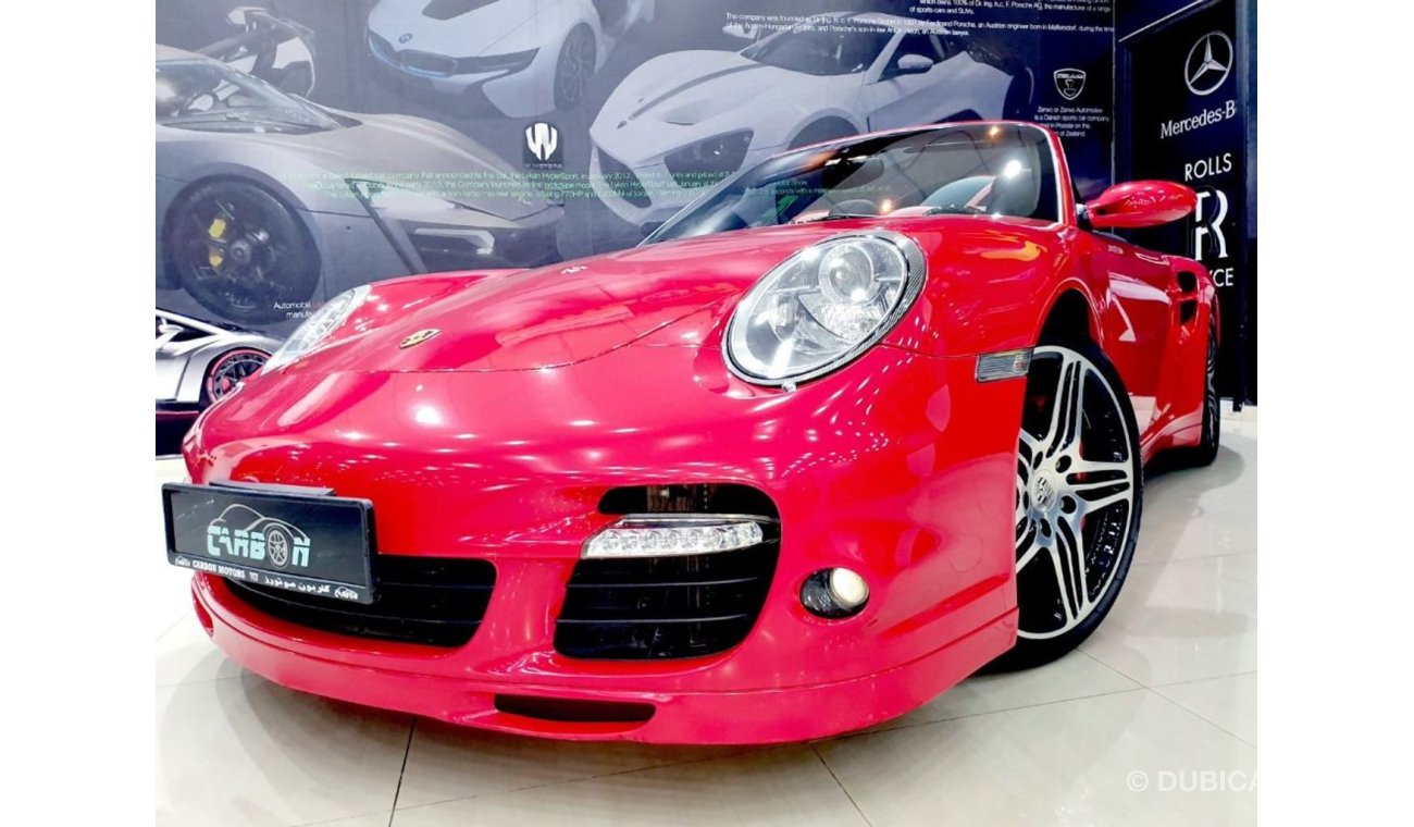 Porsche 911 Turbo - CABRIOLET - 2008 - GCC - FULL SERVICE HISTORY - Special Offer 179,000 AED
