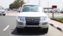 Mitsubishi Pajero Mitsubishi Pajero GLS 2022 Model SUV. 4WD White/beige, rear camera,  3.8L Petrol, 5 doors.....crome