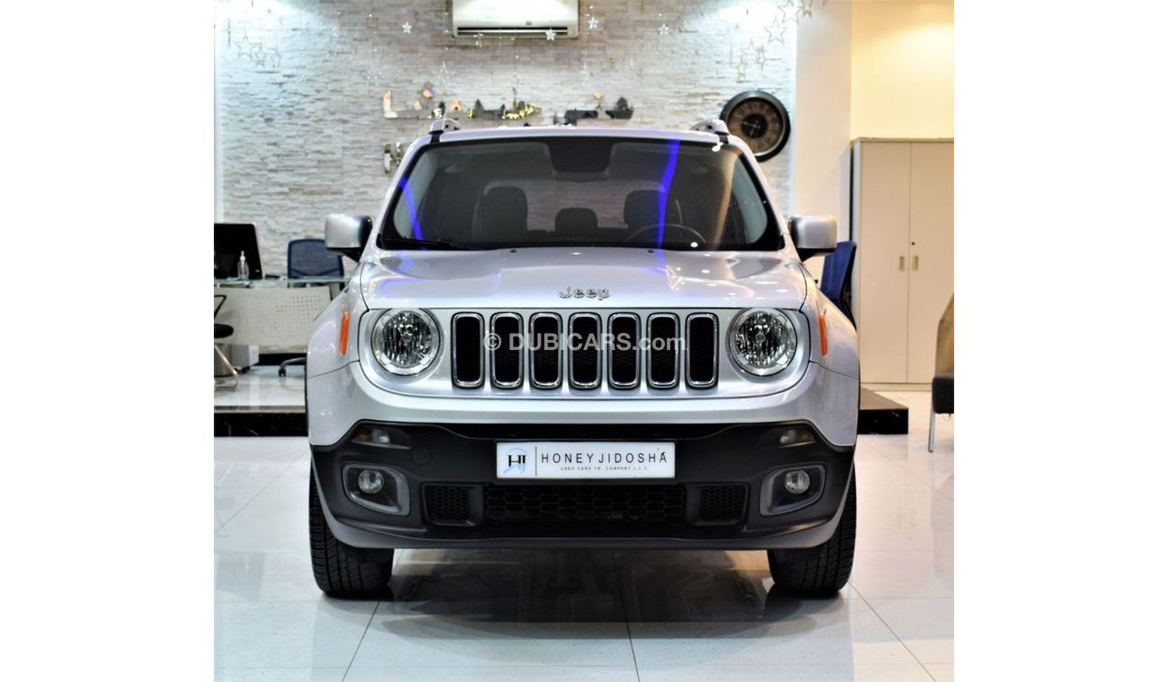Jeep Renegade LOW MILEAGE! ONLY 74,000KM JEEP Renegade LIMITED 2015 Model!! Silver Color! GCC Specs
