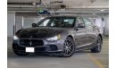 Maserati Ghibli 2014 GCC under Warranty with Zero Down-Payment.