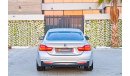 BMW 435i M-Sport | 2,037 P.M | 0% Downpayment | Full Option | Impeccable Condition