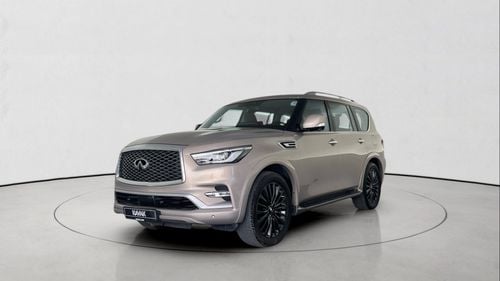 إنفينيتي QX80 5.6 SENSORY AUTO 4WD 8 SEATS | شامل الضمان | 0 ﺪﻔﻋﺓ ﺃﻮﻟﻯ