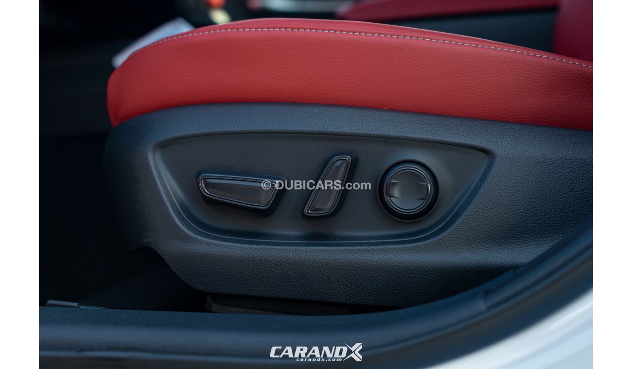 Toyota Camry XSE Hybrid Black Roof / Red Interior