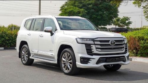 تويوتا لاند كروزر TOYOTA LAND CRUISER VXR 3.5 TWIN TURBO  WHITE/BLACK-RED 2026