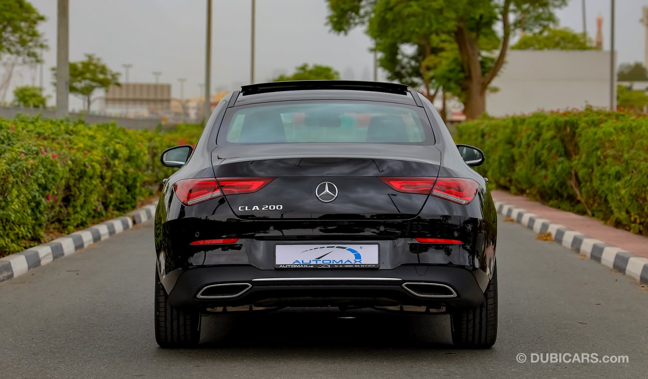 Mercedes-Benz CLA 200 Coupe V4 2021 , GCC , 0Km , W/3 Yrs or 100K Km WNTY