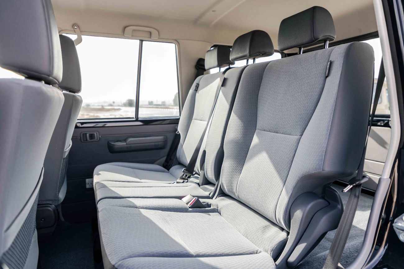 Toyota Land Cruiser LC76 Hardtop LX 4.0L - Manual - Attitude Black Inside Bluish Grey | Export Only