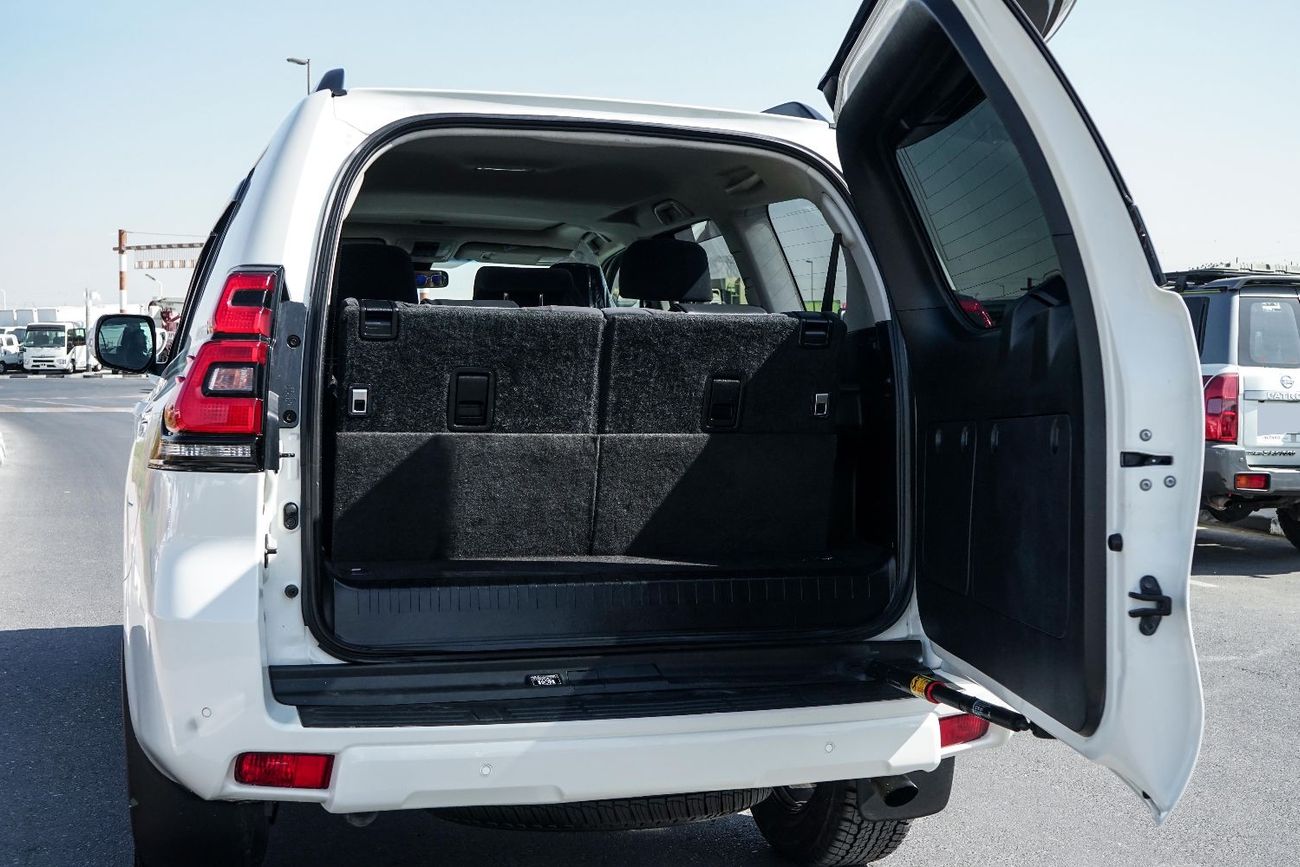 تويوتا برادو The 2021 Toyota Land Cruiser Prado is a rugged yet refined mid-size SUV known for its legendary reli