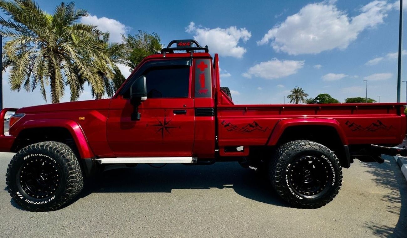 Toyota Land Cruiser Pick Up GR KIT MODIFIED SINGLE CABIN | RHD | GR LEATHER SEATS | 2015 | 4.5L (MT) | view at JAFTIM SHOWROOM