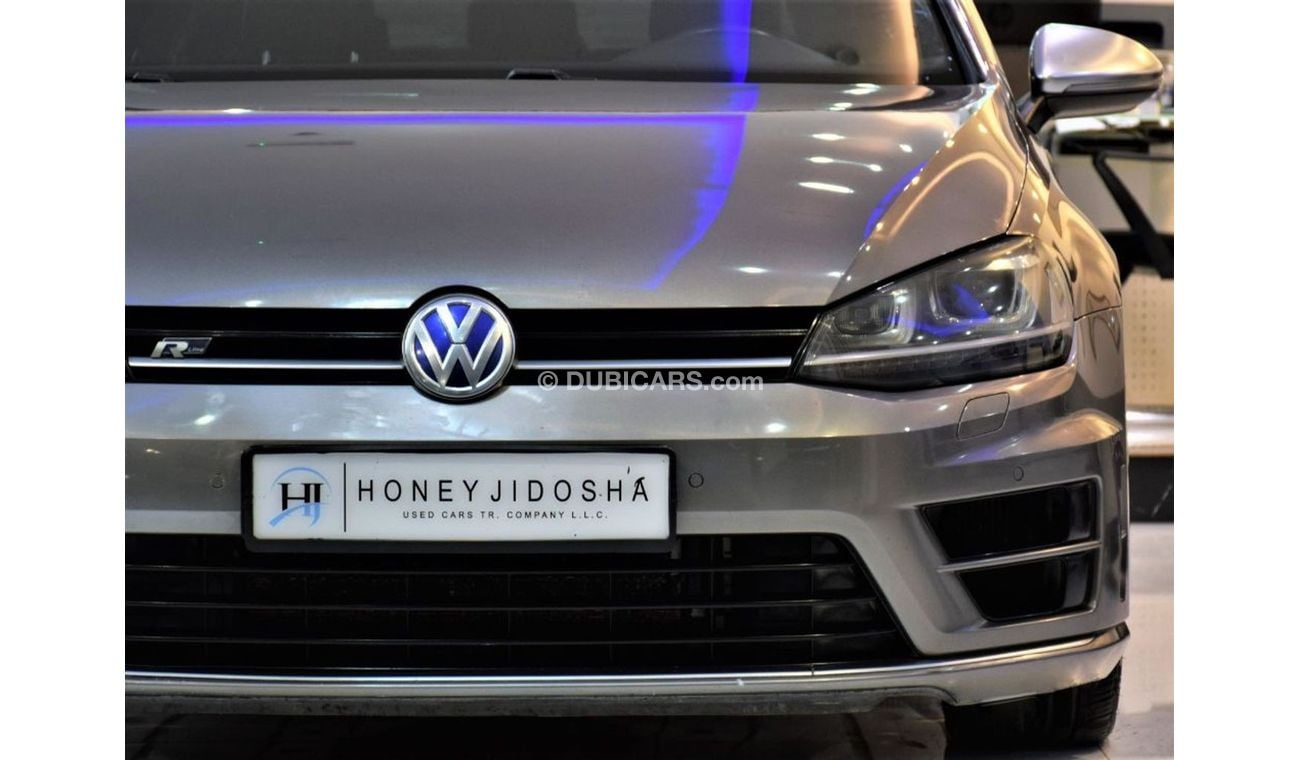 Volkswagen Golf THE MOST IN DEMAND HATCH BACK! Volkswagen Golf R 2015 Model!! in Grey Color! GCC Specs