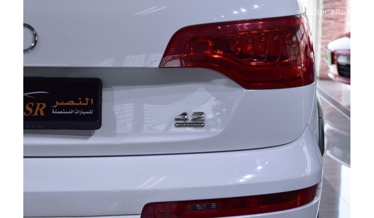 Audi Q7 Q7 S-Line | 4.2L GCC Specs | Original Paint | Single Owner | Accident Free | Only 97,000kms