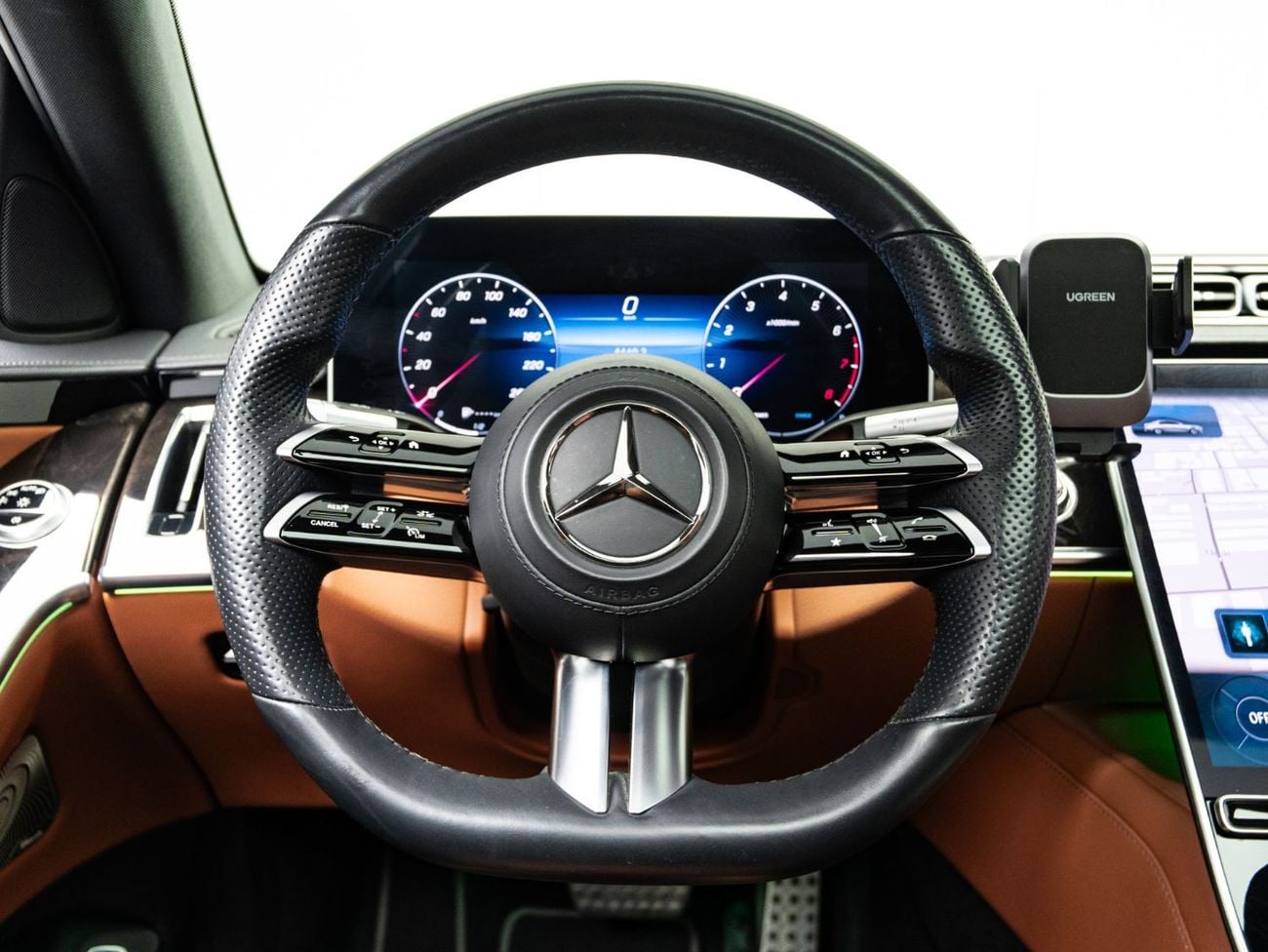 مرسيدس بنز S 500 4MATIC L BUY NOW, PAY 2027 | THE BLACKLINE STANDARD | 2027 Mercedes Warranty + Service Contract, Low KMs, GCC
