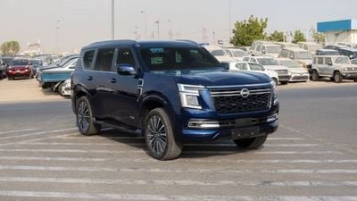 نيسان باترول 2026 Nissan Patrol LE Platinum 3.5L AT Petrol TT (Blue-Tan) (Export Only)