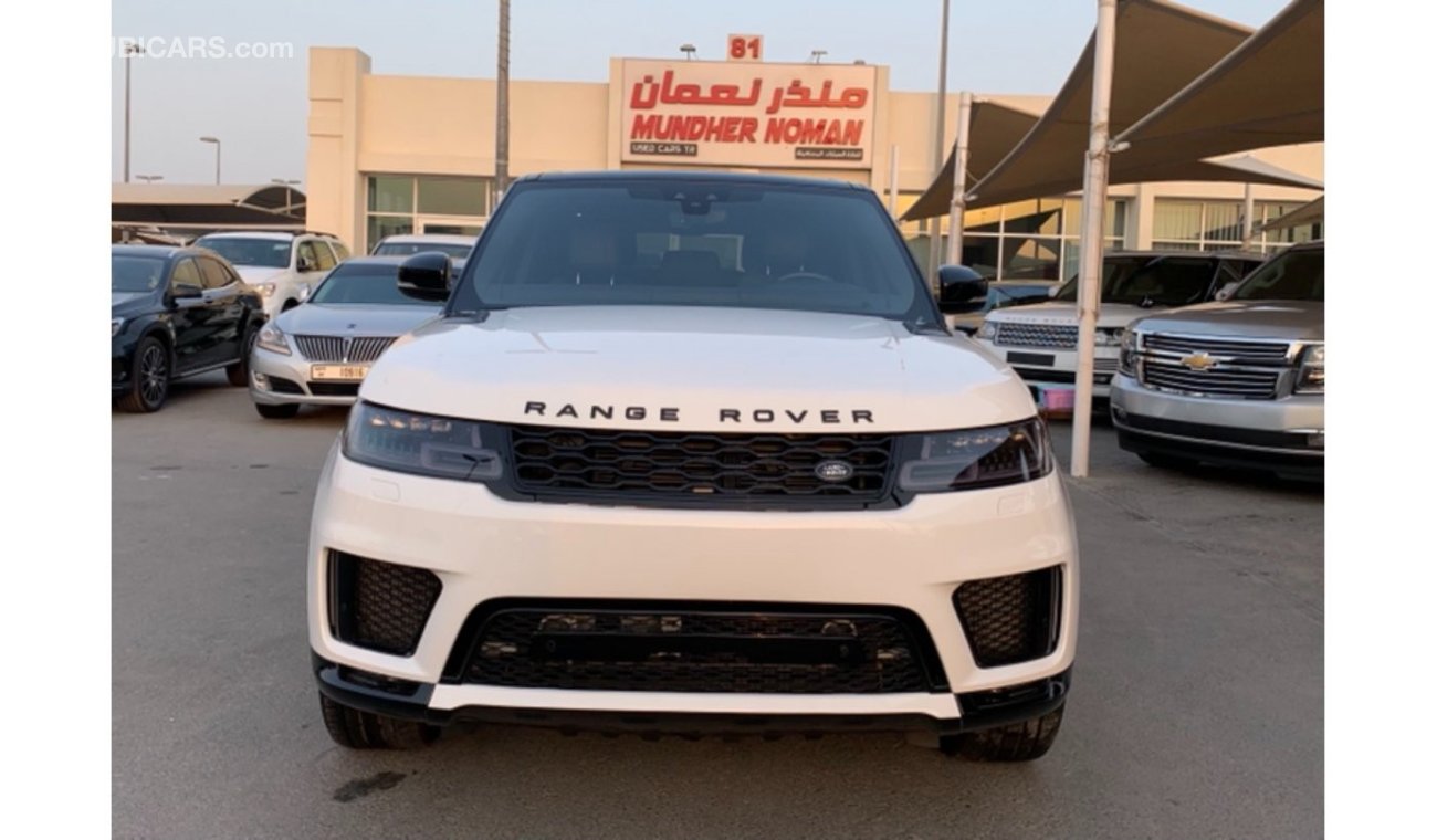 Land Rover Range Rover Sport Range Rover sport 2017, white color, black roof color + panoramic sunroof and full option in very ex