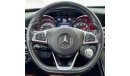 Mercedes-Benz C200 AMG Pack 2017 Mercedes-Benz C200 AMG, Full Option, Warranty, Low Mileage, GCC