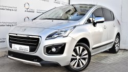 Peugeot 3008 DEALER WARRANTY 1.6L PREMIUM 2016 GCC SPECS