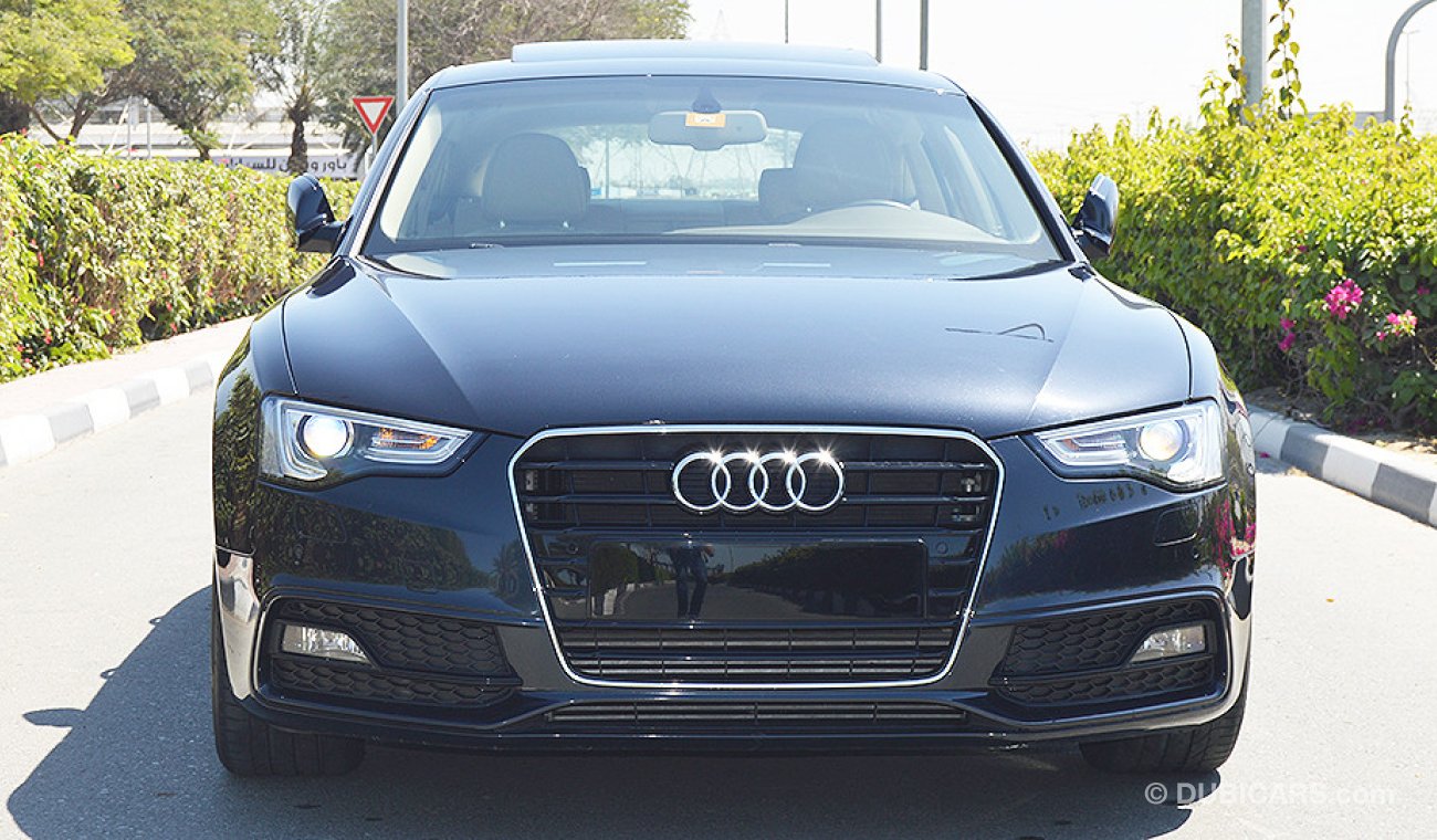 Audi A5 Sportback 35TFSI, GCC specs with Unlimited Mileage Warranty and 105K km Free Service at Al Nabooda