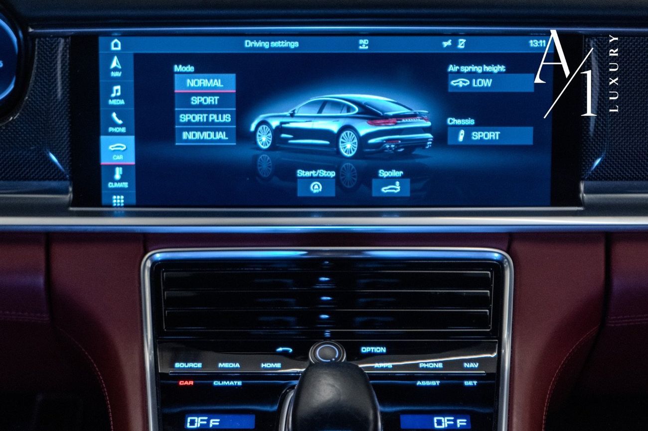 Porsche Panamera 4S 3.0L (434 HP) 2018 Porsche Panamera 4S Executive, Full Porsche Service History, Full Option,GCC S