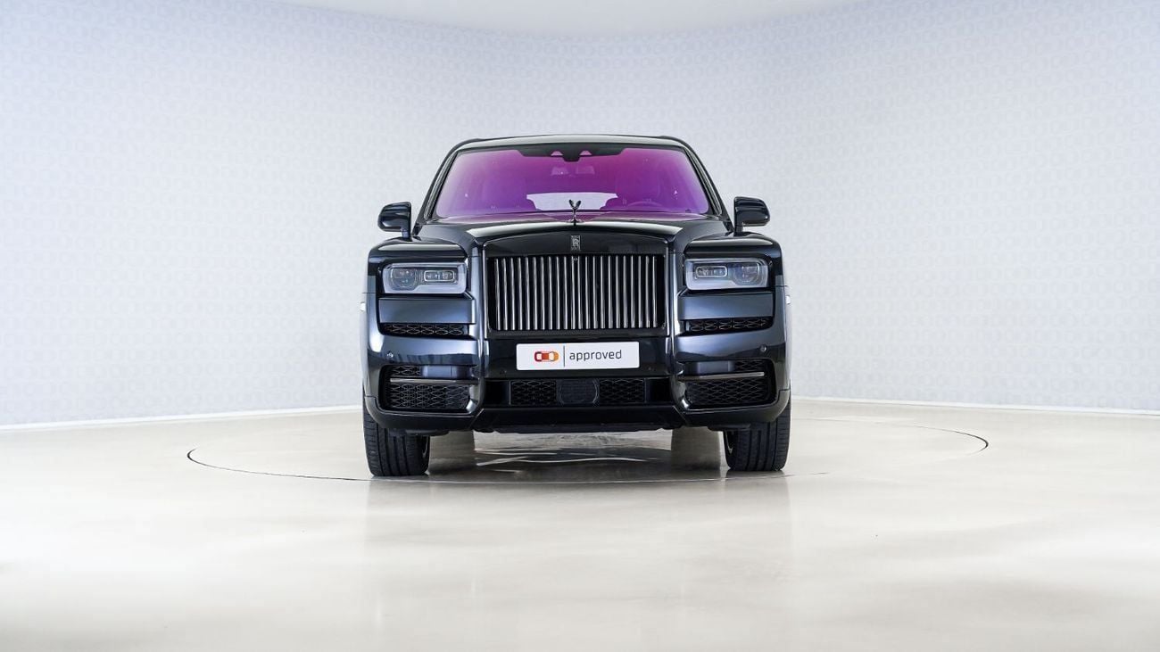 رولز رويس كولينان Special Offer | AED 20,288 PM | Warranty - Service June 2026 | GCC | 2022 Rolls-Royce Cullinan - Bla