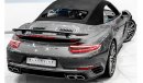 بورش 911 توربو 2017 Porsche 911 Turbo Cabriolet, Porsche Warranty, Single Owner, Full Porsche History, GCC