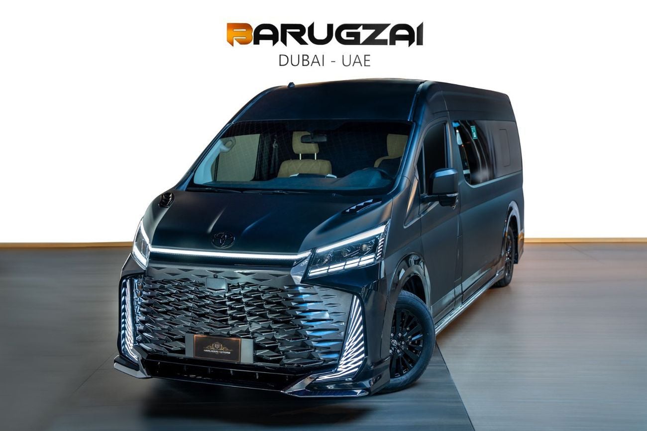 Toyota Hiace GL Luxury VIP Executive Minivan | Washroom | Starlight Ceiling | Fully Customized
