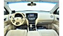 Nissan Pathfinder 3.5L S V6 AWD 2015 GCC SPECS WITH DEALER WARRANTY