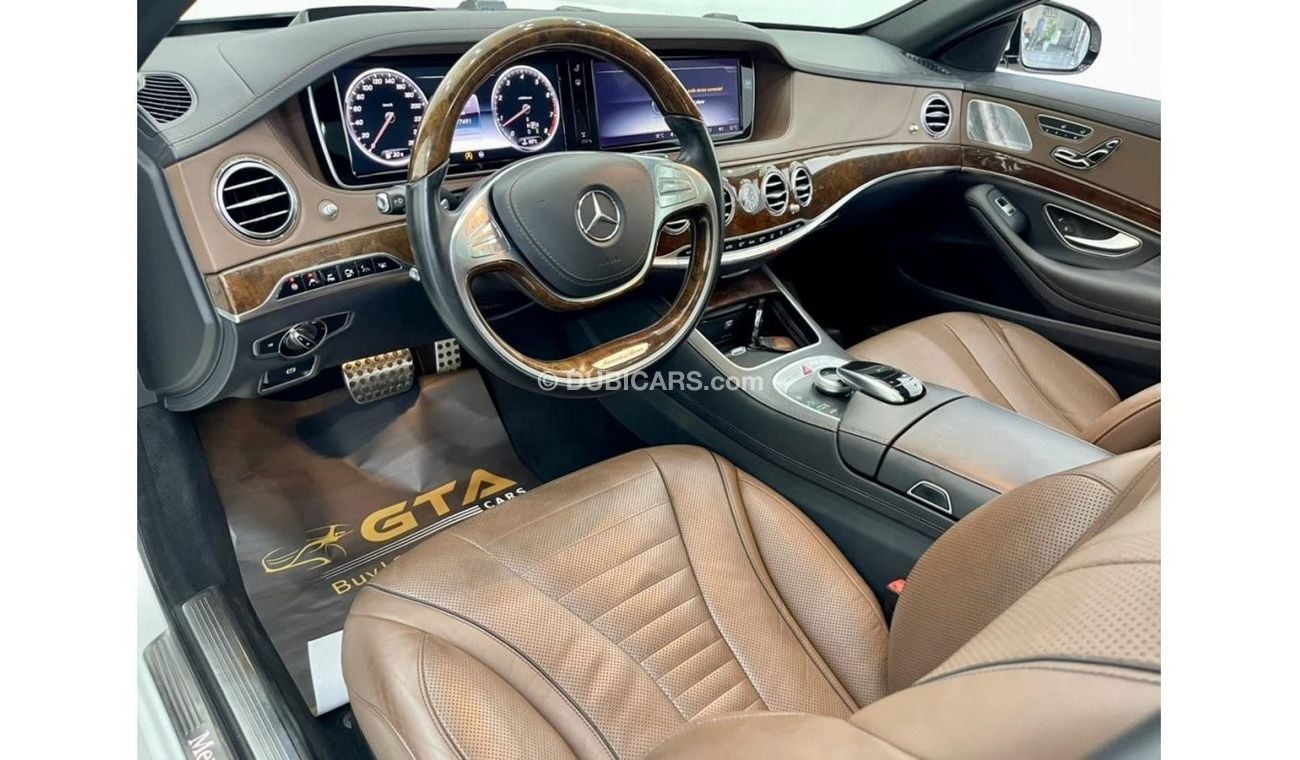 Mercedes-Benz S 500 AMG 2015 Mercedes-Benz S500 (6 Buttons ), Full Service History, Warranty, Low Kms, GCC