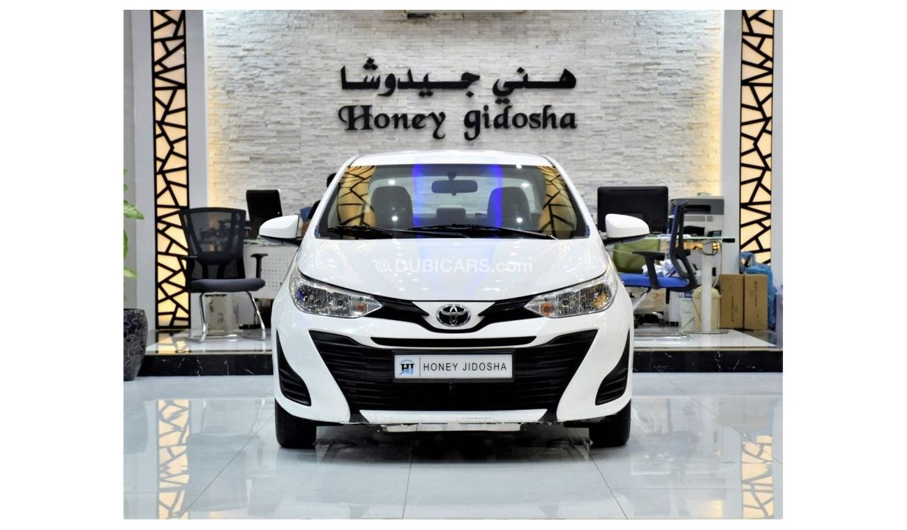 Toyota Yaris EXCELLENT DEAL for our Toyota Yaris 1.5L ( 2019 Model ) in White Color GCC Specs