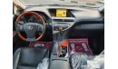 Lexus RX350 sunroof with leather seat