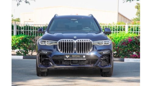 بي أم دبليو X7 40i M سبورت بريميوم BMW X7 40i X Driver M kit 2020 GCC Under Warranty Free of Accident