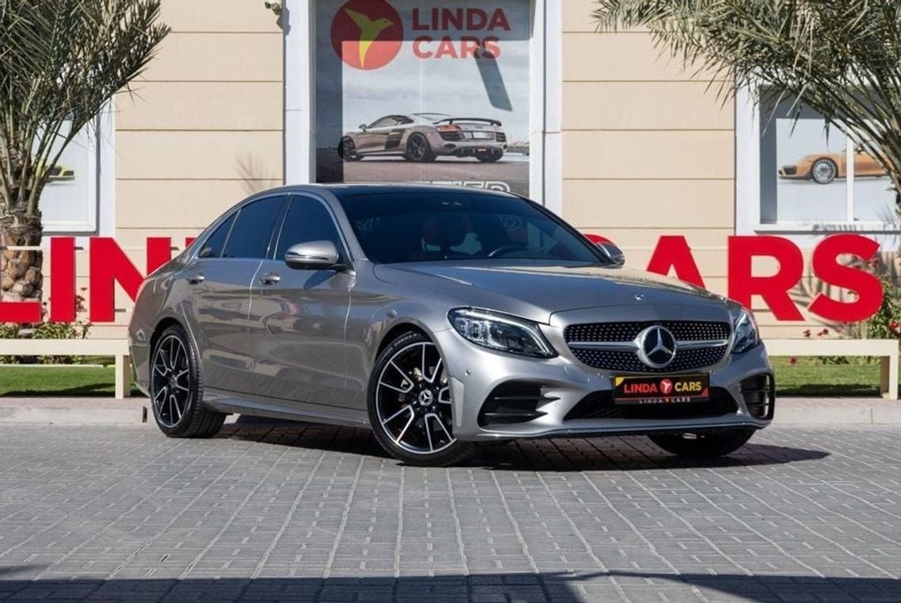 مرسيدس بنز C 200 Mercedes-Benz C200 AMG 2021 GCC under Agency Warranty with Flexible Down-Payment.