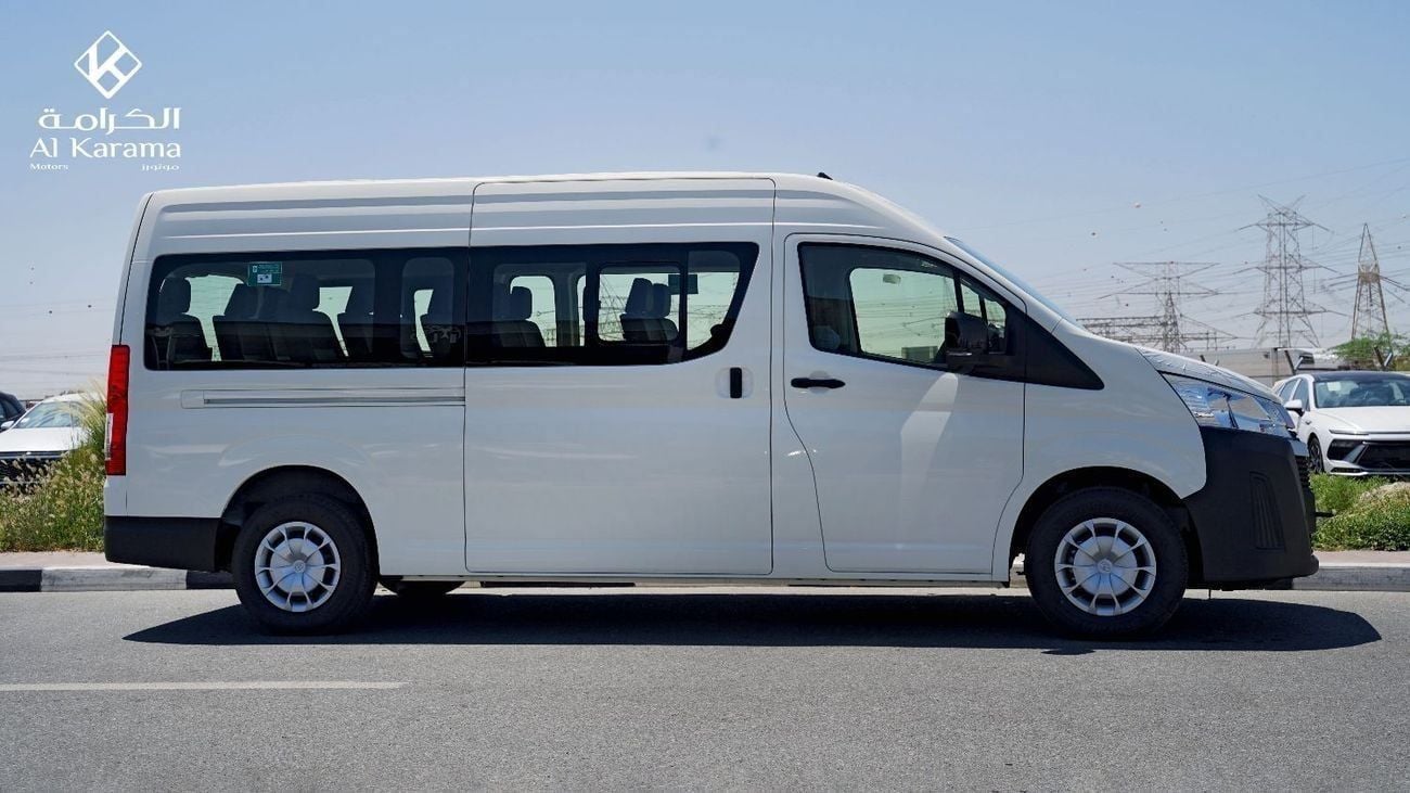 Toyota Hiace 2.8L 13-Seater  High Roof Van |  Manual Transmission | Rear Camera