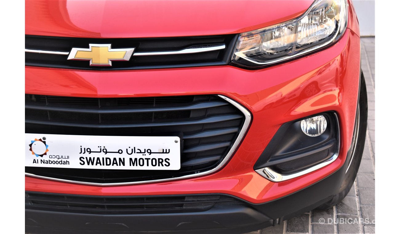 Chevrolet Trax AED 1076 PM | 1.8L LT GCC DEALER WARRANTY